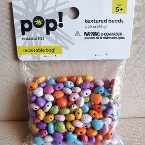 Beautiful Textured Heart Beads